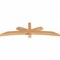 Ekena Millwork Alberta Smooth Timber Gable Bracket, Western Red Cedar, 72"W x 21"H x 3 1/2"D x 3 1/2"F, 7/12 Pitch GBW072X21X0404ALB00SWR - alternate 3